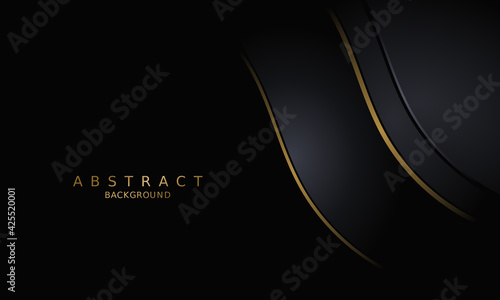 luxury dark geometric abstract texture. modern golden abstract background is perfect for the cover, design of books, posters, flyers, website backgrounds, etc.