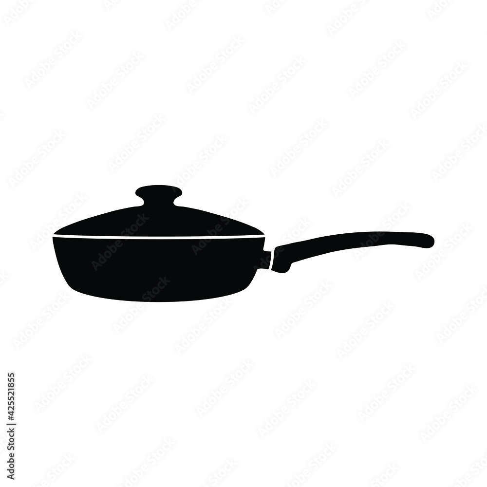 pan icon vector sign kitchen equipment pan icon vector sign kitchen equipment