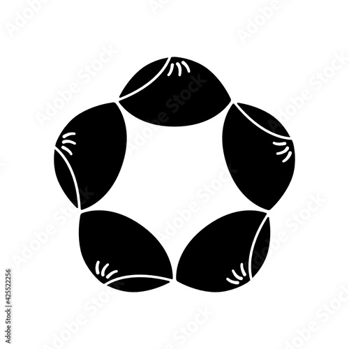 蛤紋・五つ蛤（いつつはまぐり）