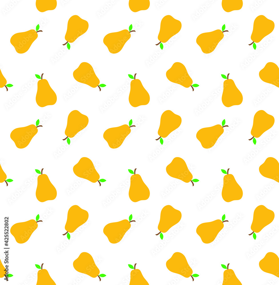 pear pattern seamless.  pear  texture cartoon