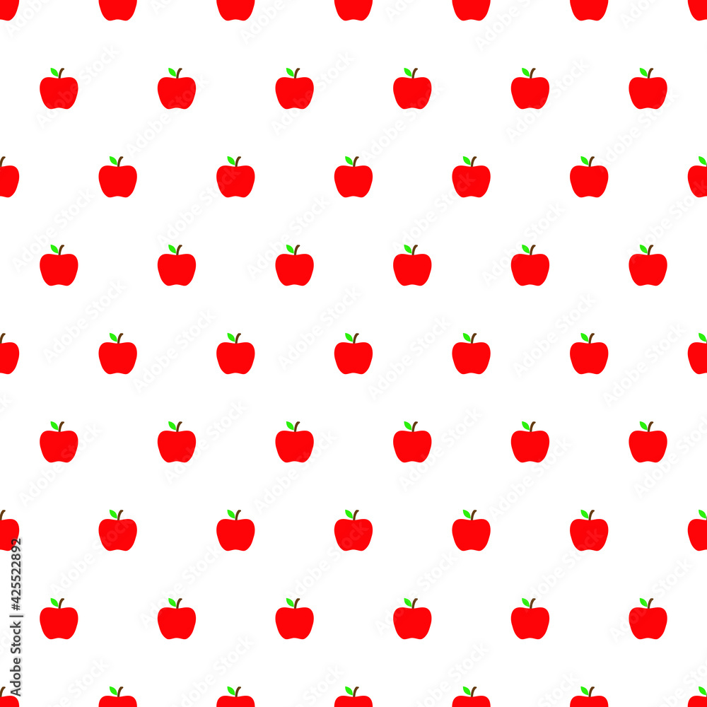 apple pattern seamless.  apple texture cartoon