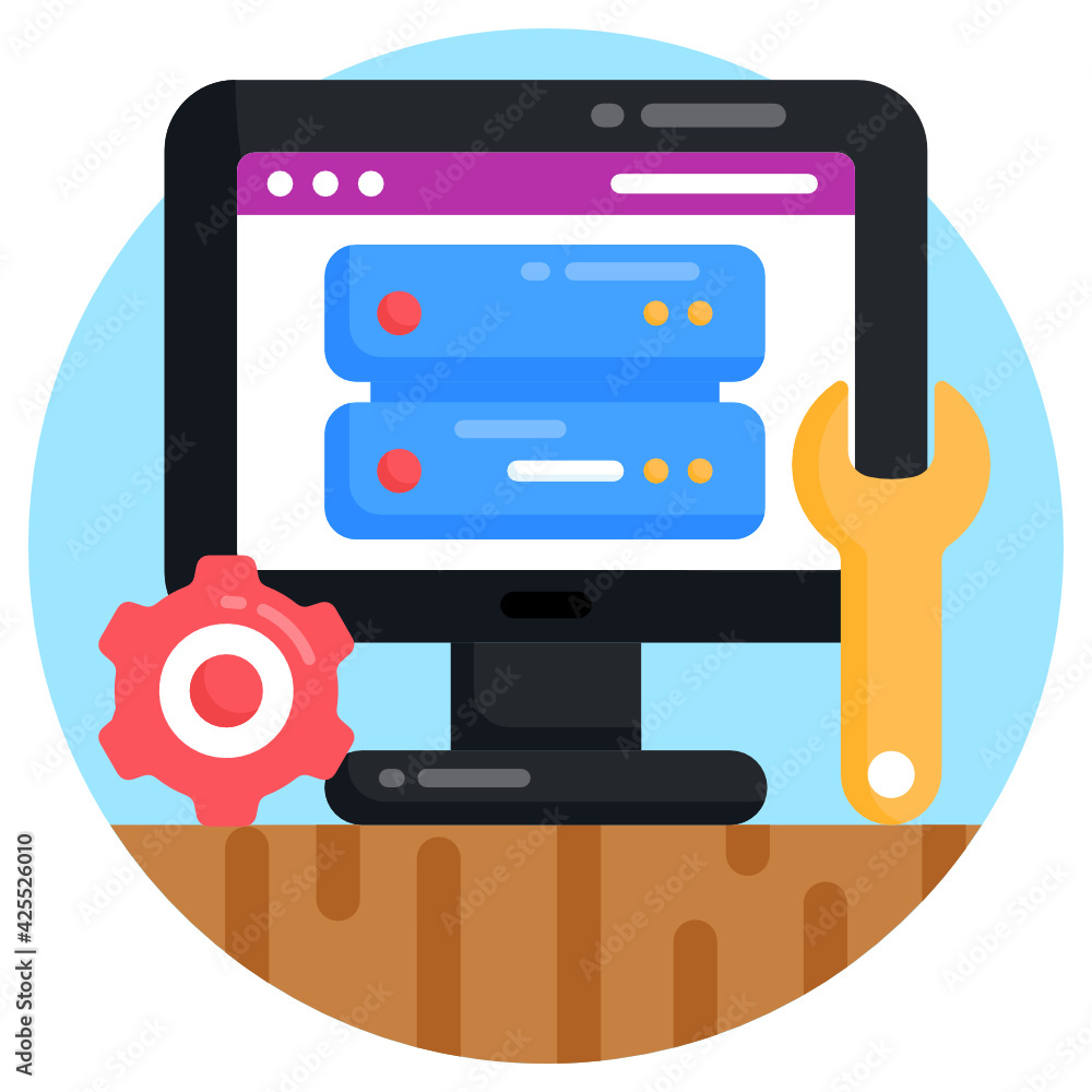 Data engineering perfect flat rounded icon to grab
Data engineering perfect flat rounded icon to grab