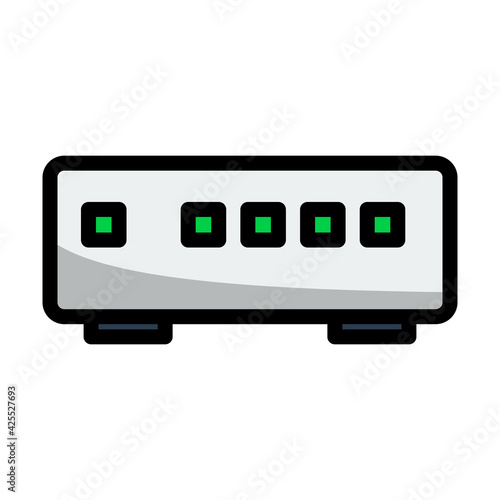 Ethernet Switch Icon