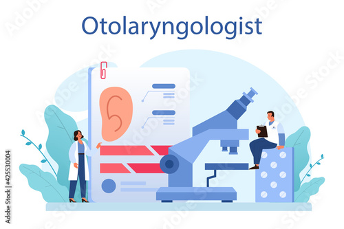 Otorhinolaryngologist concept. Healthcare concept, idea of ENT doctor © inspiring.team
