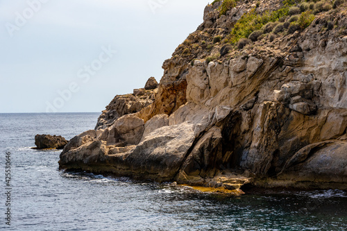 cliff in majorca