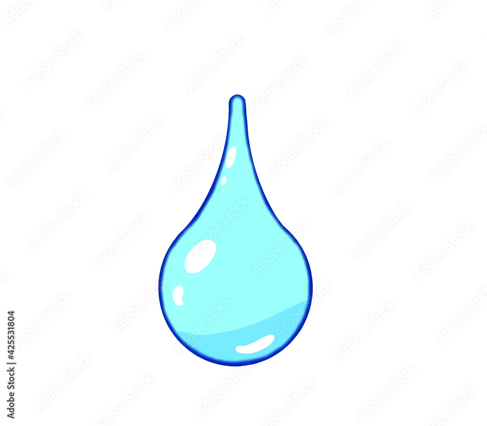 Water drop design illustration Water drop design illustration