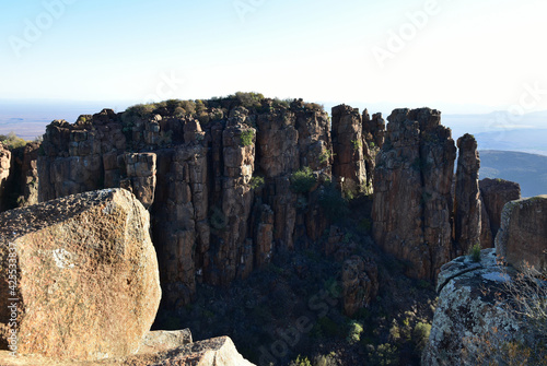 The Valley of Desolation near the Karoo town of Graaff-Reinet in the Eastern Cape photo