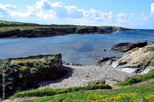 Veduta della Cala di Coscia di Donna photo