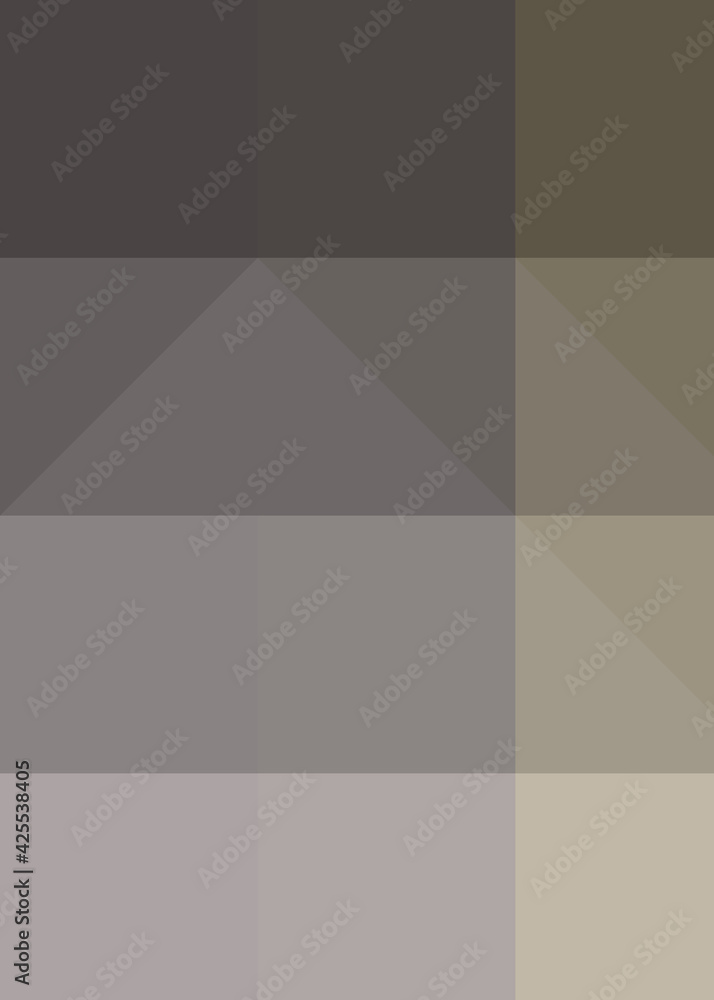 Abstract color Low-Polygones Generative Art background illustration