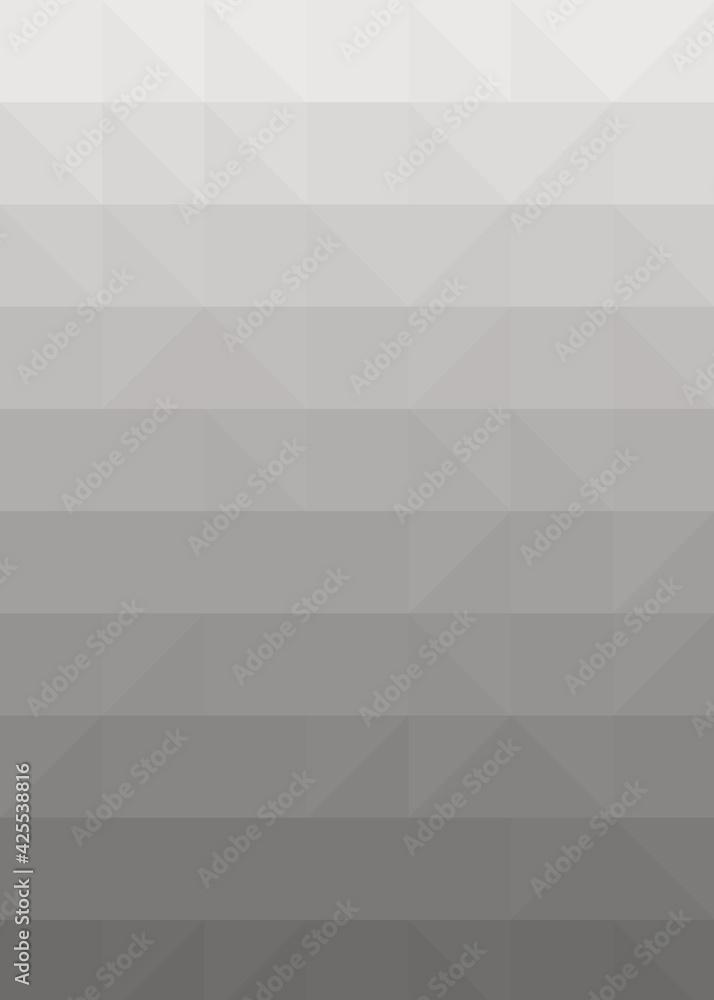 Fototapeta premium Abstract color Low-Polygones Generative Art background illustration