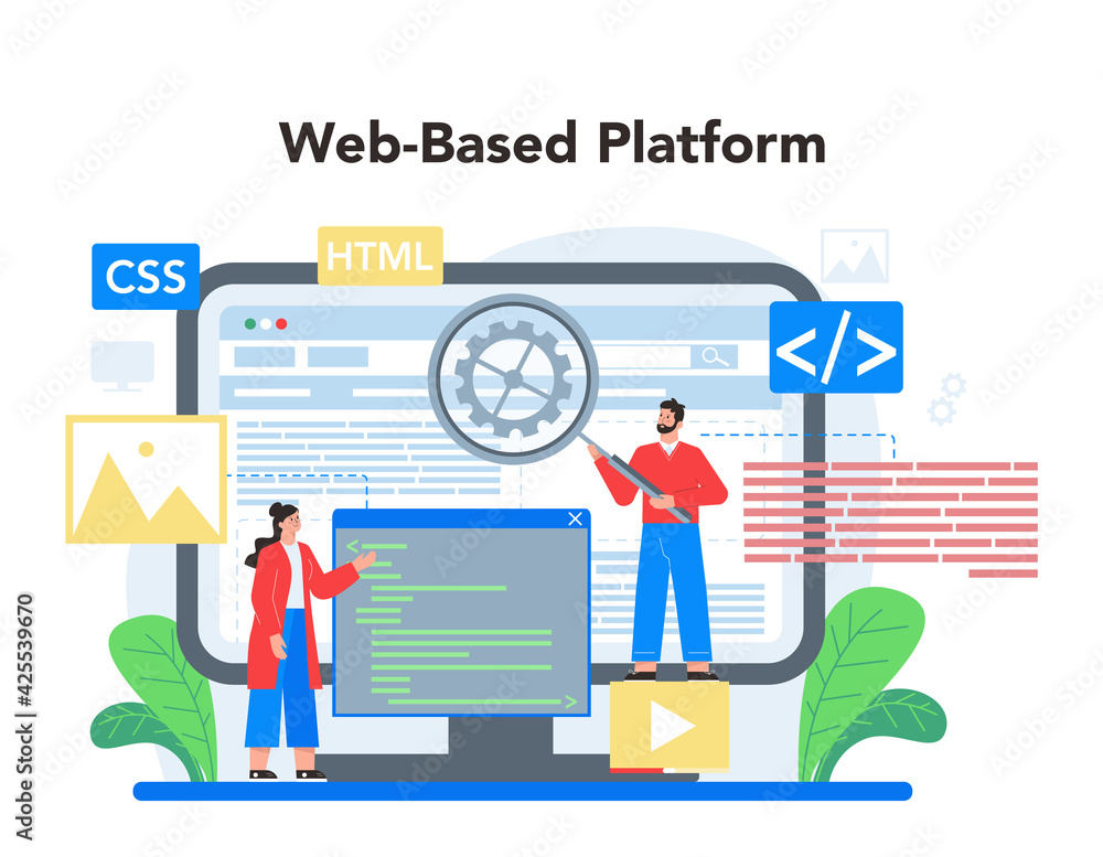 Layout designer online service or platform. Web development, Layout designer online service or platform. Web development,