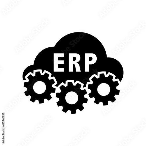 ERP system, Enterprise resource planning.