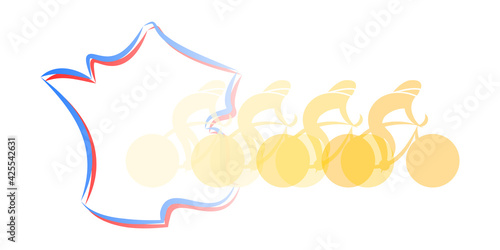 TdF France Cycliste Jaune