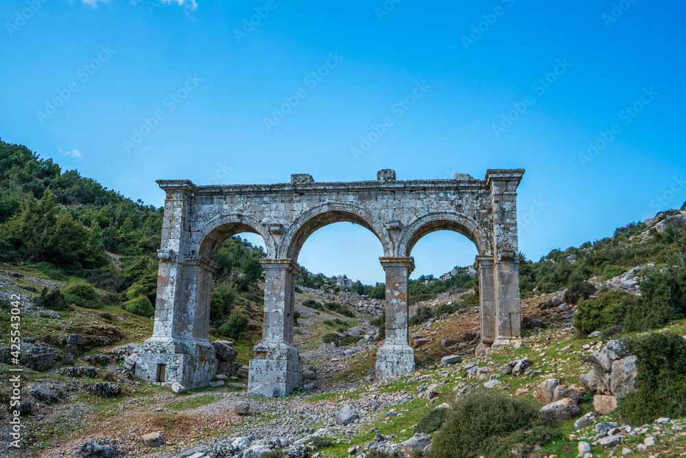 Ariassus or Ariassos  was a town in Pisidia, Asia Minor built on a steep hillside about 50 kilometres inland from Attaleia (modern Antalya).