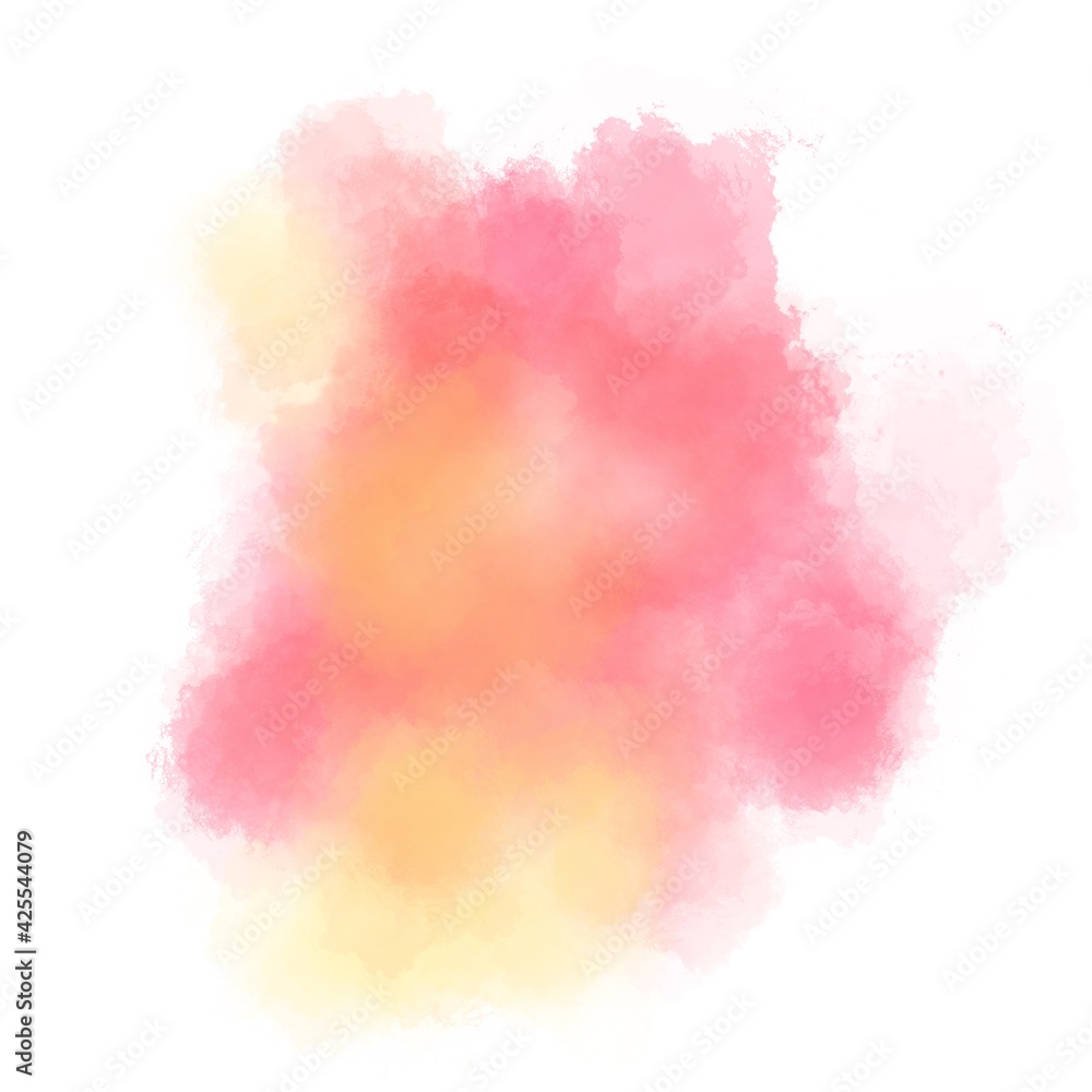 hand drawn abstract watercolor background