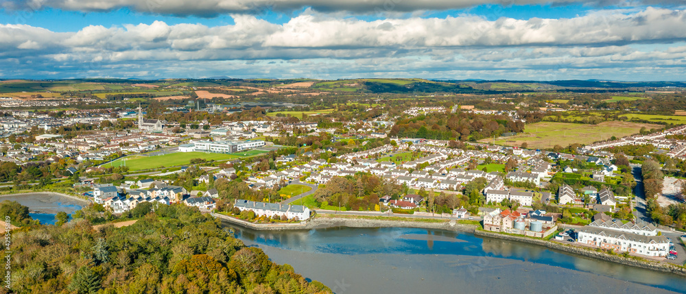 Midleton Cork Ireland aerial amazing scenery view Irish landmark traditional town 