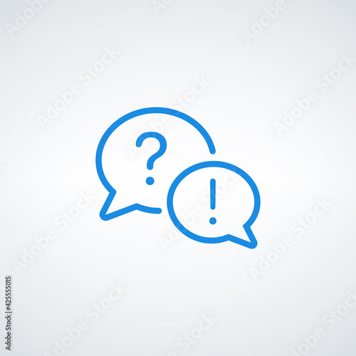Exclamation mark and questi...