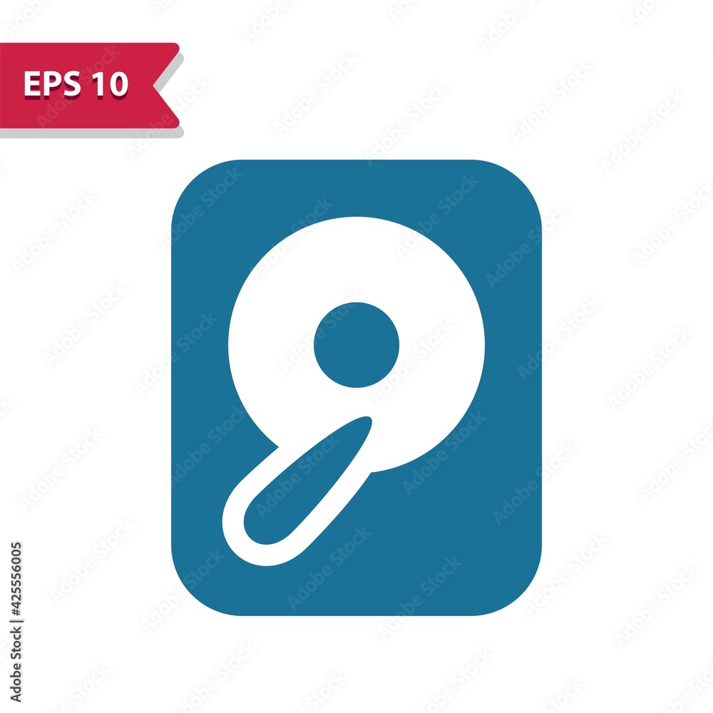 HDD, hard disk, hard drive icon HDD, hard disk, hard drive icon