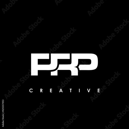 PRP Letter Initial Logo Design Template Vector Illustration