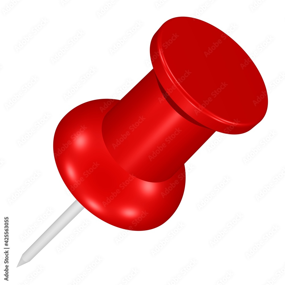 rote Stecknadel rote Stecknadel