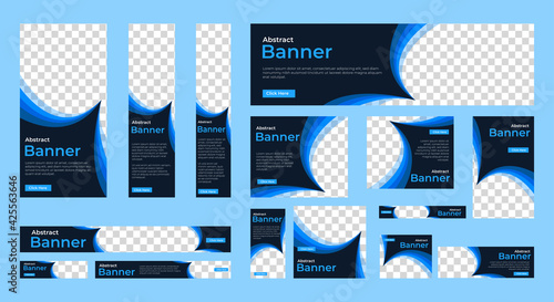 Abstract banner design web template Set, Horizontal header web banner. Modern red cover header background for website design, Social Media Cover ads banner, flyer, invitation card