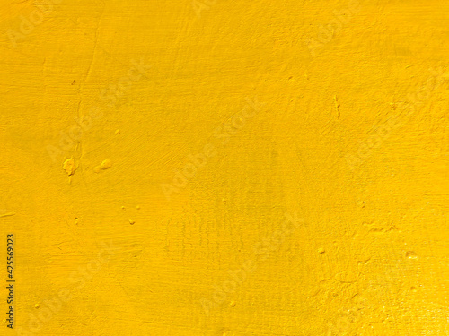 Yellow wall texture material paint