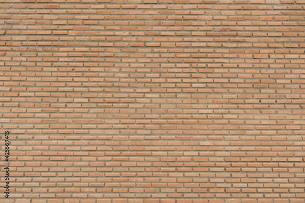 Pattern of brown brick wall for background and textured Pattern of brown brick wall for background and textured