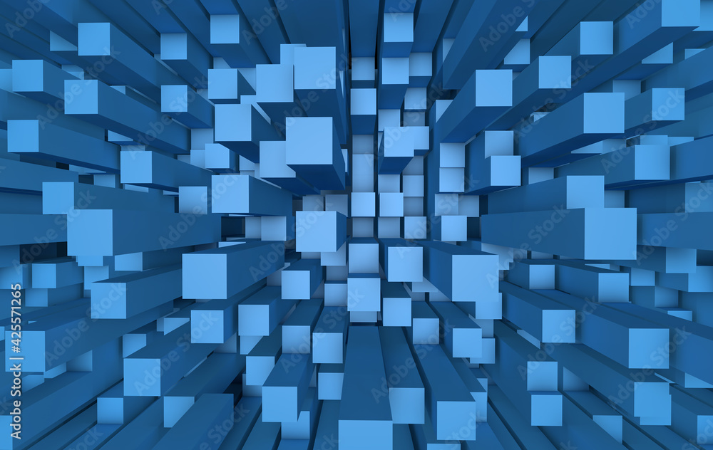 3-3D renderings shape of cubic 3-3D renderings shape of cubic
