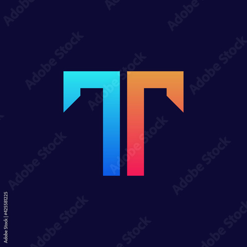 Free Download Letter T logo icon design template elements. vector illustration - GFXLoad