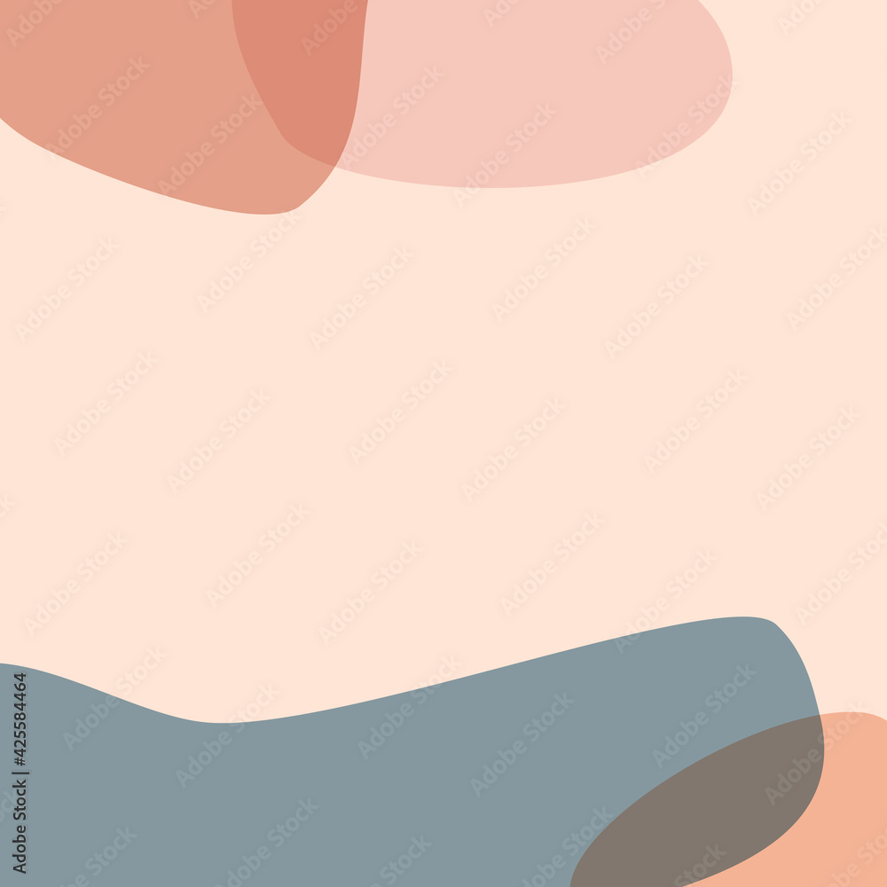 Abstract minimalist trendy style overlay shapes composition for social media, stories template, decoration, postcard, package, or cover design. Vector illustration. Abstract minimalist trendy style overlay shapes composition for social media, stories template, decoration, postcard, package, or cover design. Vector illustration.