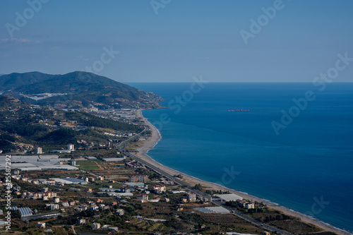 view of the sea from the sea