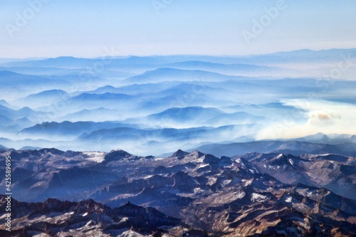 Luftaufnahmen der Sierra Nevada © Peter