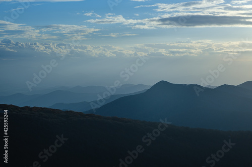View from the Blue Ridge Parkway, North Carolina