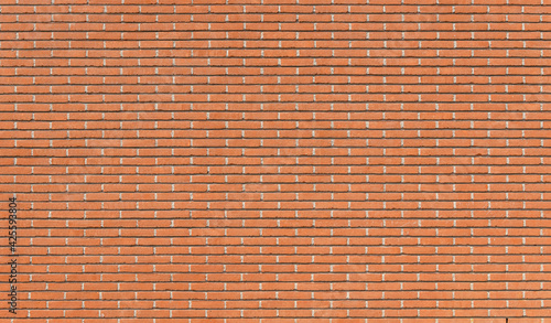 Orange-Rote Ziegelmauer
