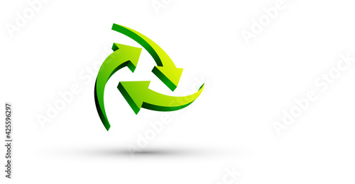 simbolo, icona, frecce, girare, loop