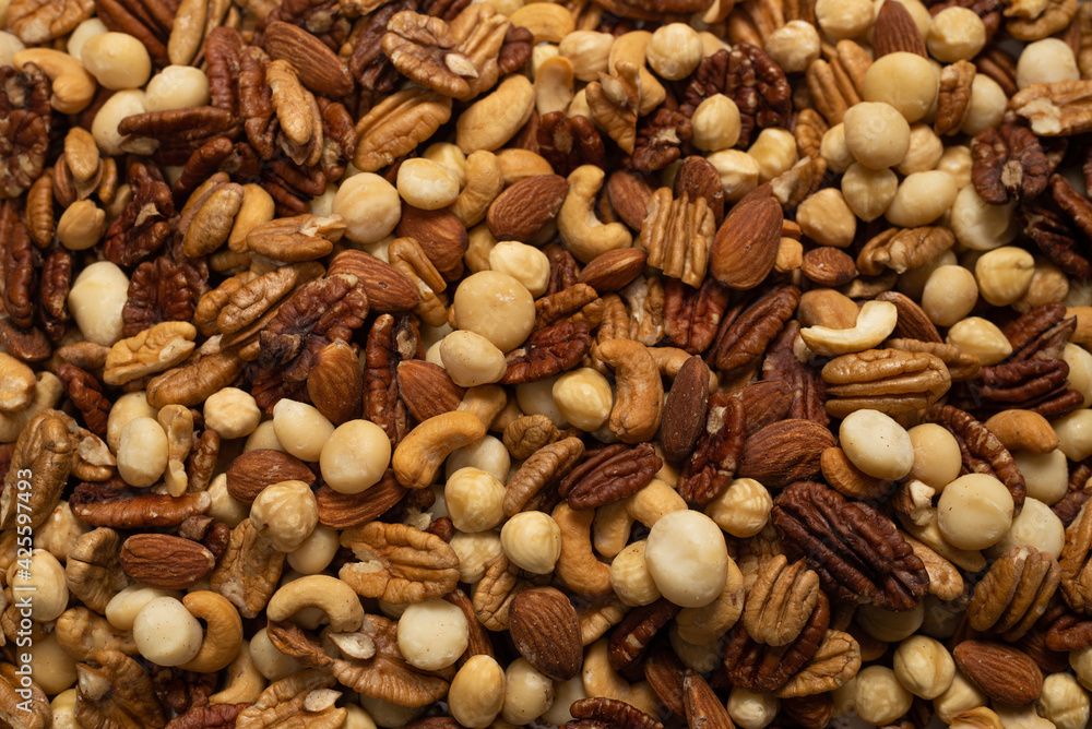 Mix of nuts as a background. Mix of nuts as a background.