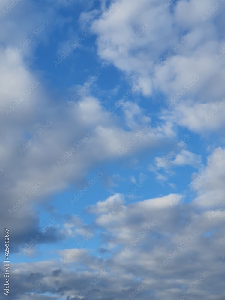 Naklejka premium Wolken