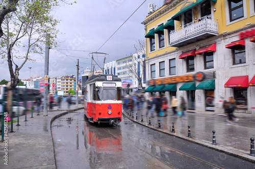 Kadıköy nostalgic tram.
