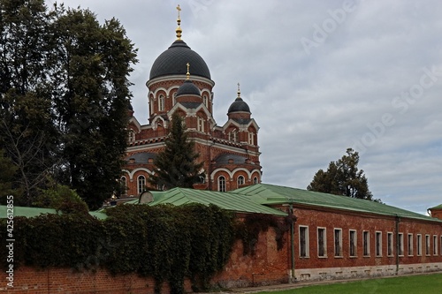 Spaso-Borodinsky Monastery in the village of Voroshilovo, Mozhaisk district, Moscow Region photo