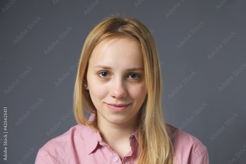 Portrait of a Blonde Girl Portrait of a Blonde Girl