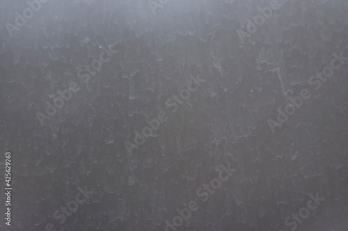 Quadro em tela Dirty gray window glass selective focus