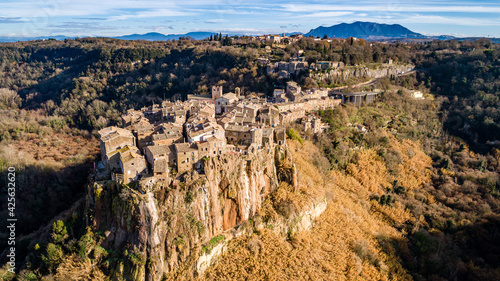 Cuadro en lienzo Postcard from Italy
