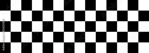Checkered flag. Racing flag. Race. Vector