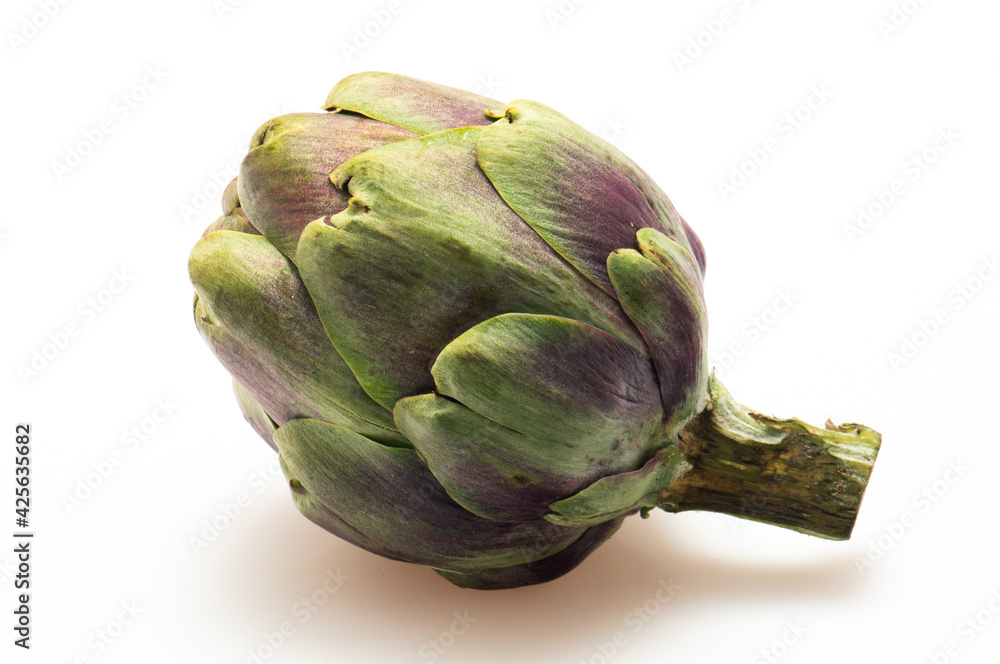 Obraz premium Artichoke on white background Isolated