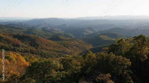 Autumn in Blue Ridge Mountains (Blowing Rock, NC) photo