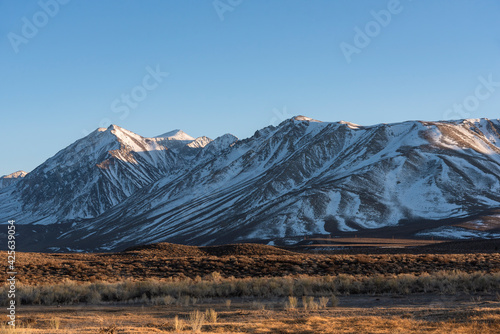 Mammoth lakes Mountain Panorama landscape