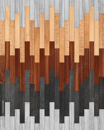 Wooden planks texture. Seamless wooden background.