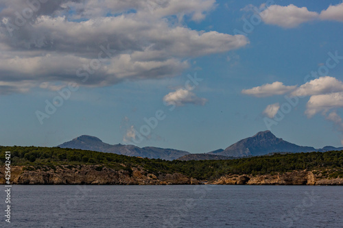 majorca, touristic view of coastline photo