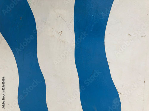 blue and white background with stripes