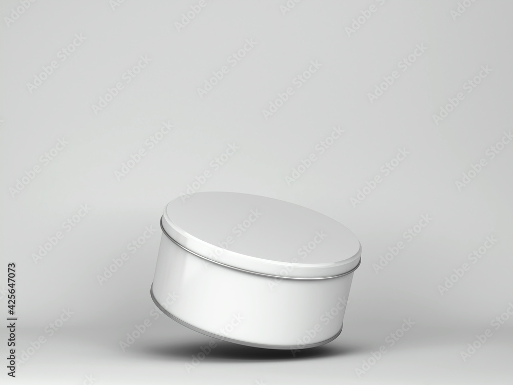 Blank tin can metal container for food or cosmetic Blank tin can metal container for food or cosmetic